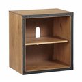 Progressive Furniture Progressive Furniture E726-24 25 x 24 x 17 in. Stacking Cube; Caramel E726-24
